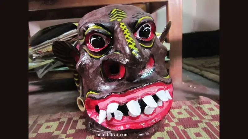 মহাপুৰুষ শ্ৰীমন্ত শংকৰদেৱ সৃষ্ট ভাওনাত মুখাশিল্পৰ প্রয়োগ